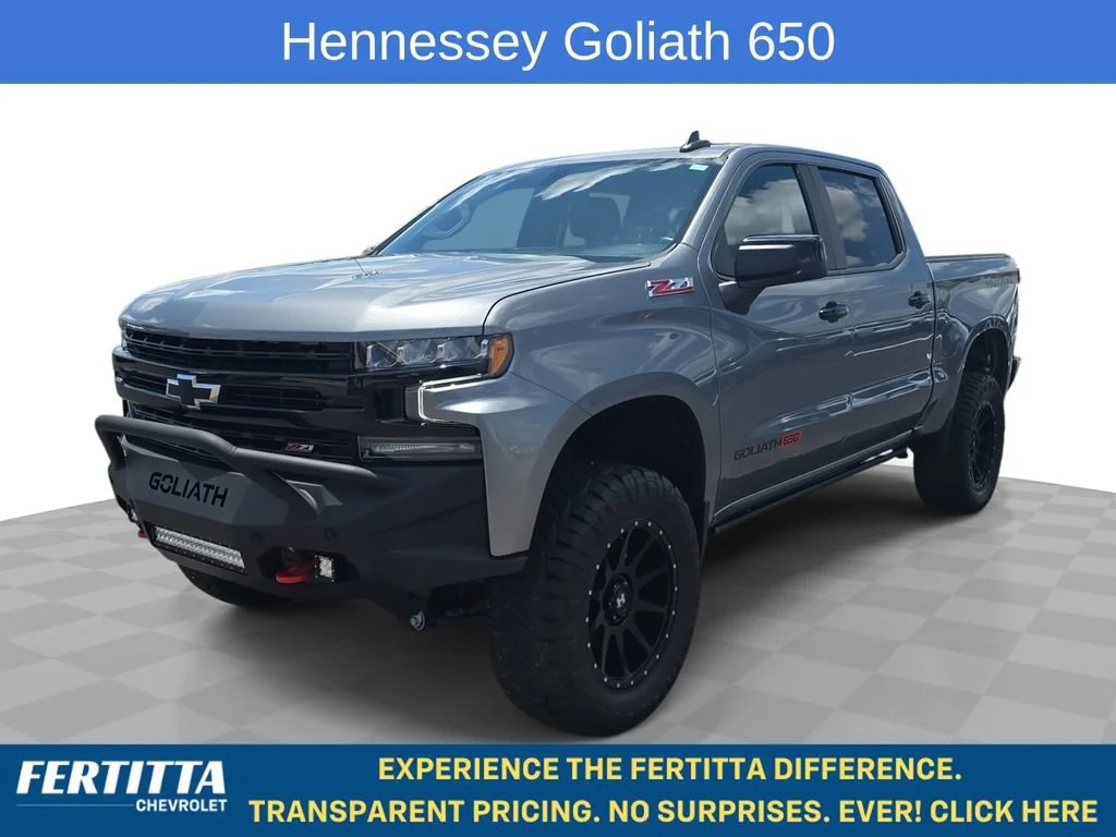 Used 2022 Satin Steel Metallic Chevrolet LT Trail Boss image 1