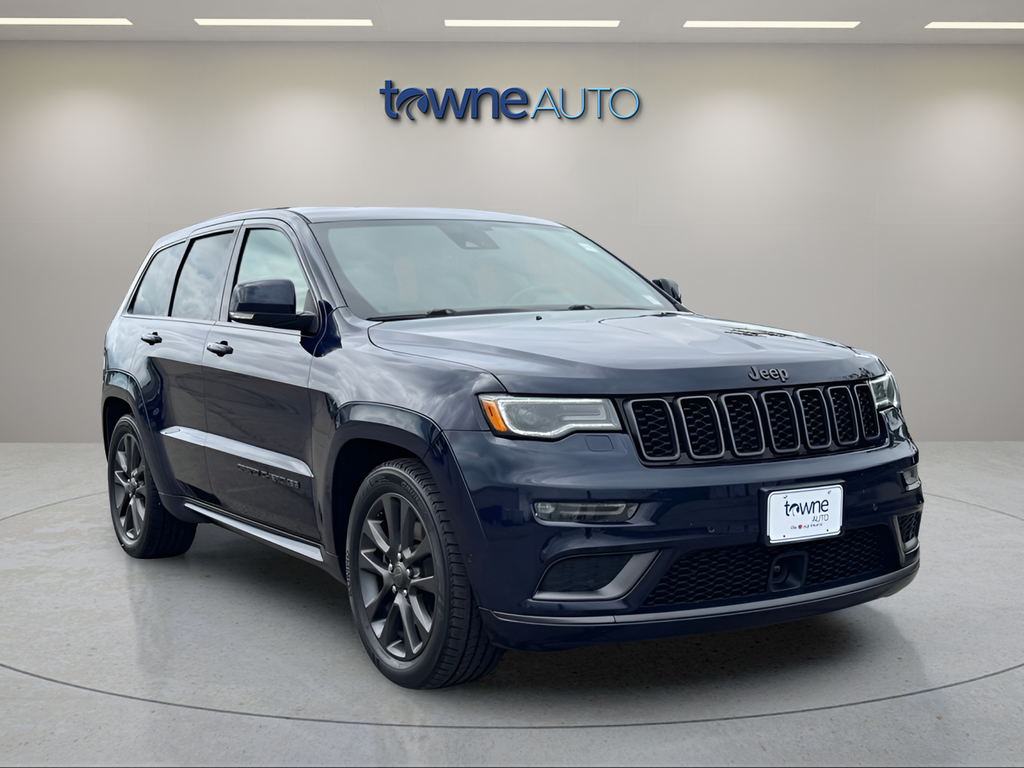 Used 2018 Blue Jeep Overland image 2