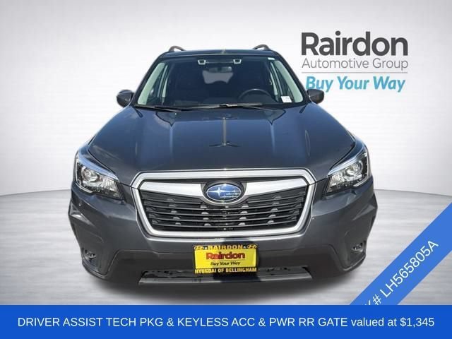 Used 2020 Magnetite Gray Metallic Subaru Premium image 2