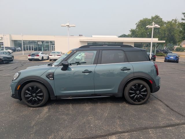 Used 2022 Sage Green Metallic MINI Classic image 1