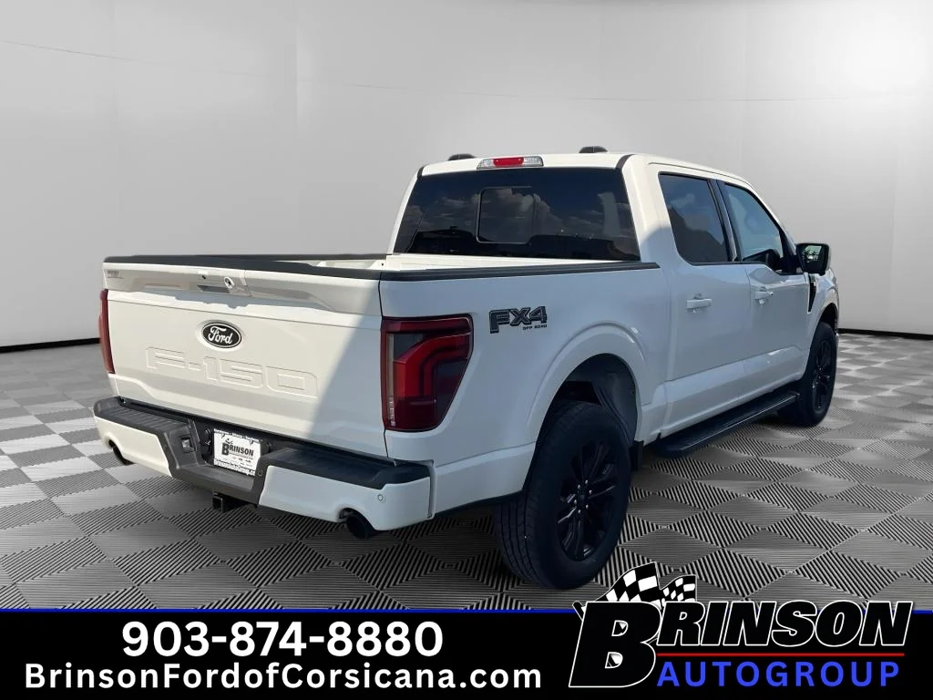 New 2026 Star White Metallic Tri-Coat Ford Lariat® image 5