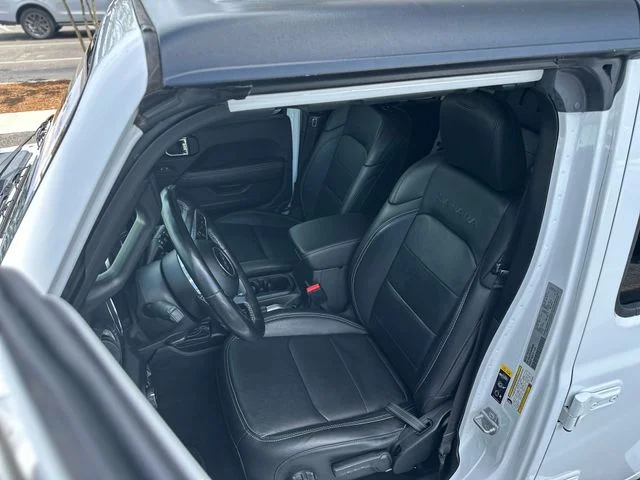 Used 2021 White Jeep Unlimited Sahara 4xe image 12