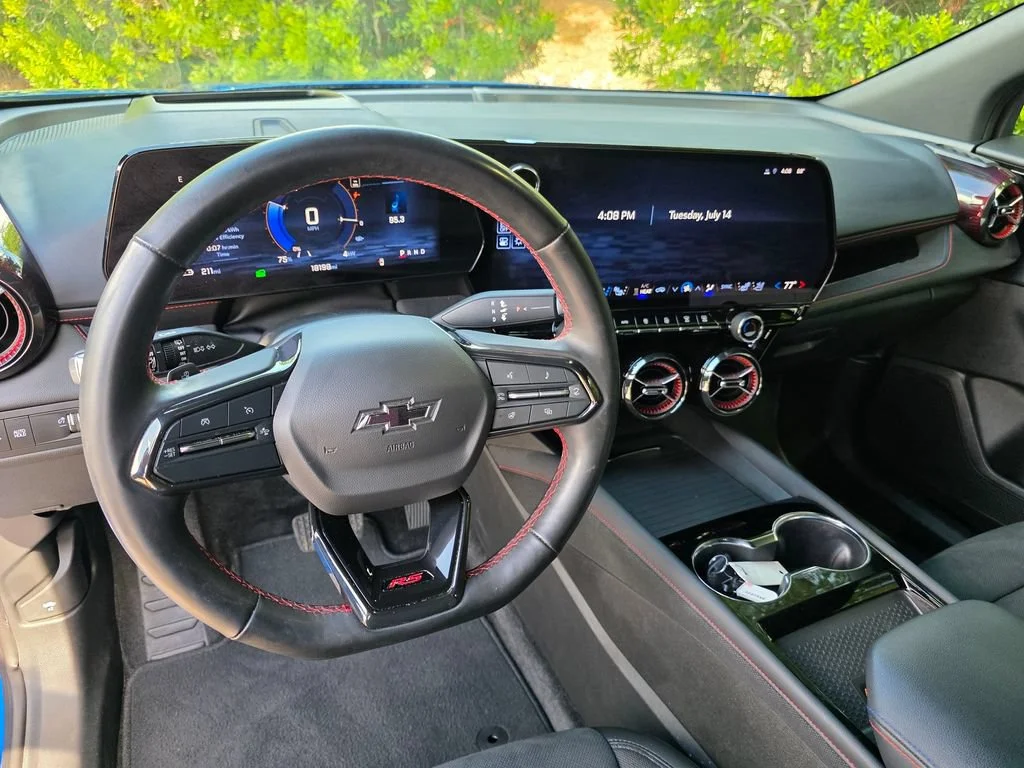 Used 2024 Riptide Blue Metallic Chevrolet RS image 15
