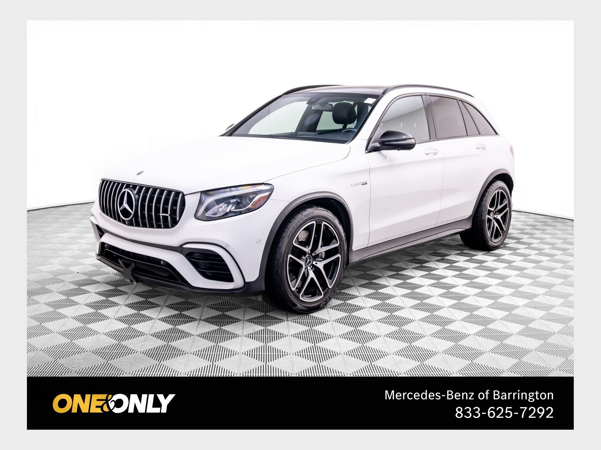 Used 2018 White Mercedes-Benz GLC 63 AMG® image 1