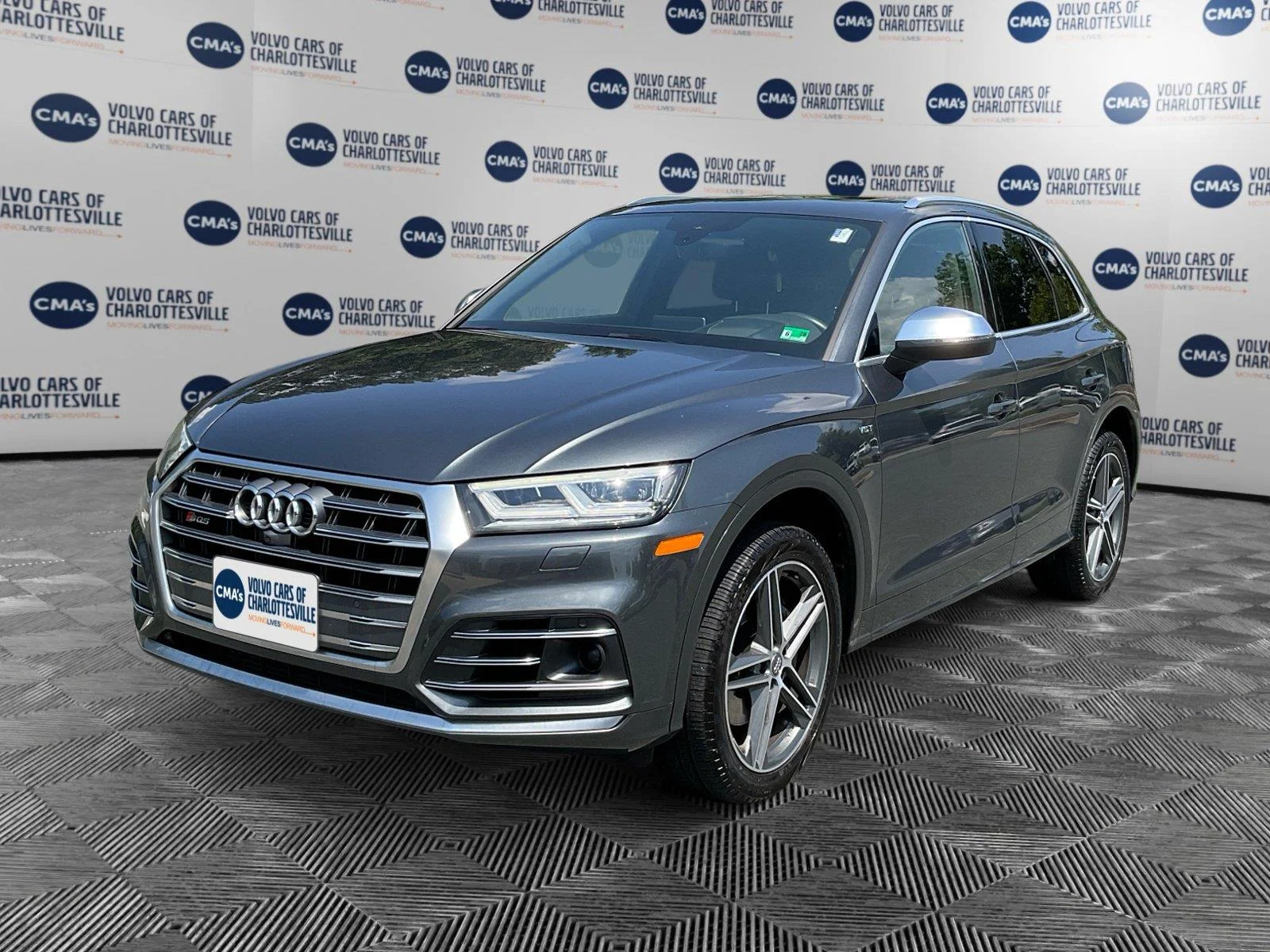 Used 2018 Daytona Gray Pearl Effect Audi Prestige image 1