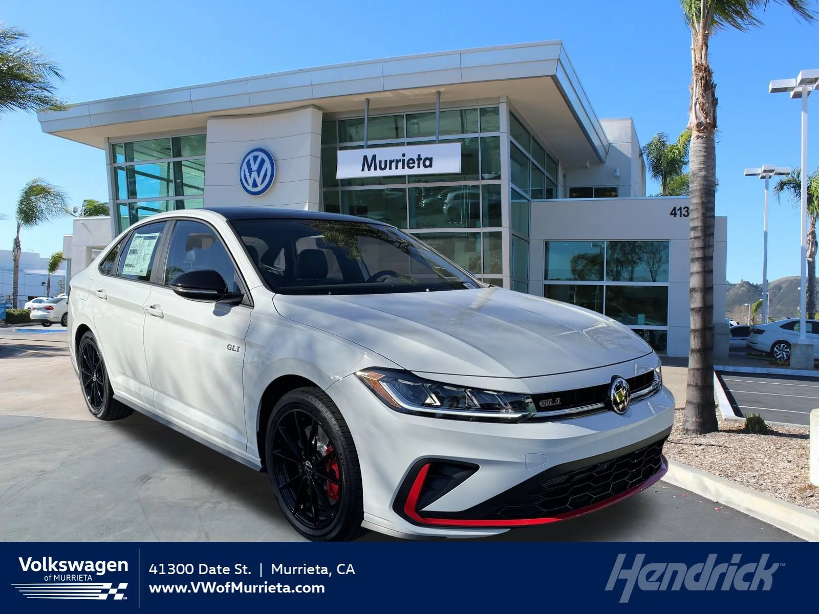 New 2026 Pure White w/Deep Black Roof Volkswagen Autobahn image 1