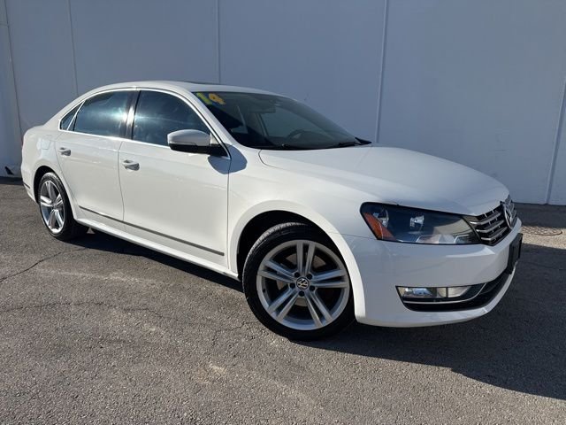 Used 2014 Volkswagen Passat SEL Premium with VIN 1VWCN7A35EC109556 for sale in Kansas City