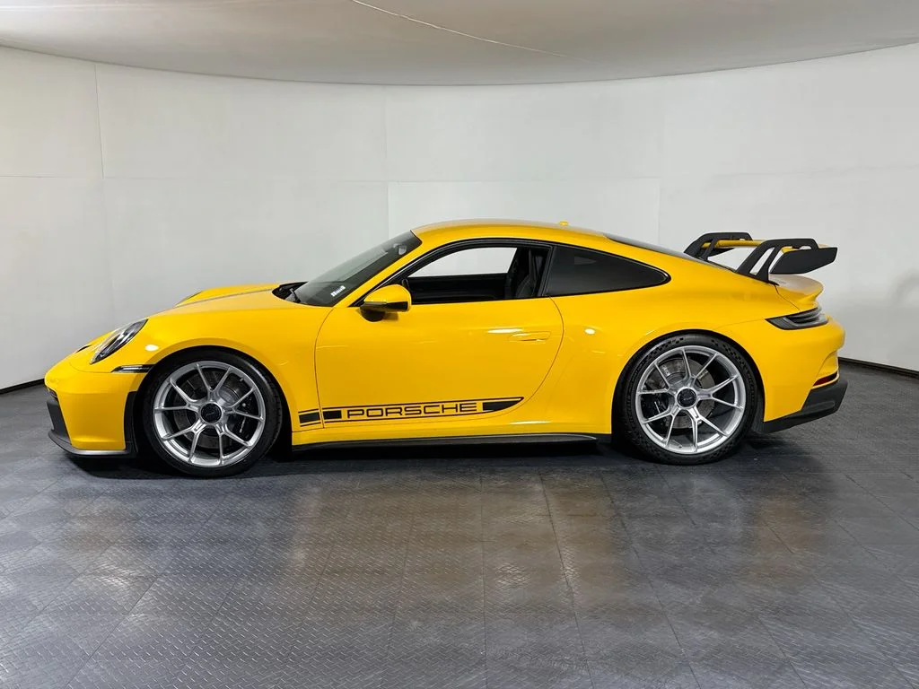 Used 2023 Paint to Sample: Signal Yellow Porsche GT3 image 2