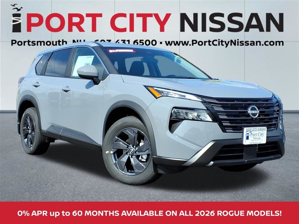 New 2026 Boulder Gray Pearl Nissan SV image 1