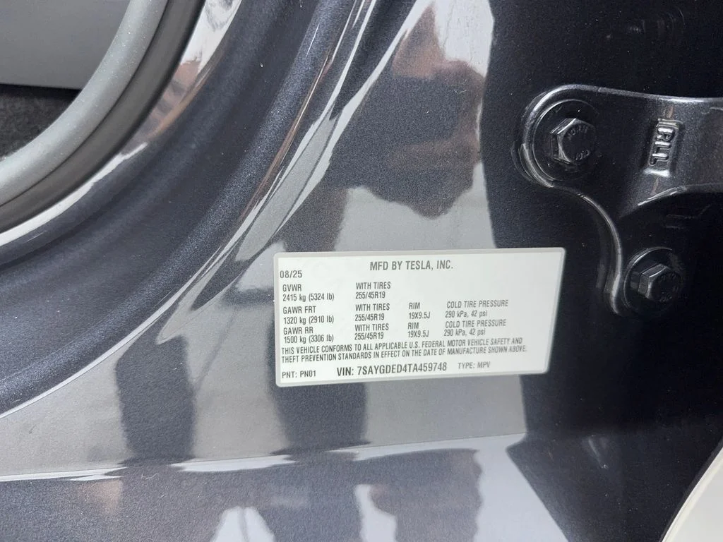 Used 2026 Blue Tesla Standard NAV,CAM,PANO,HTD STS,BLIND SPOT image 46