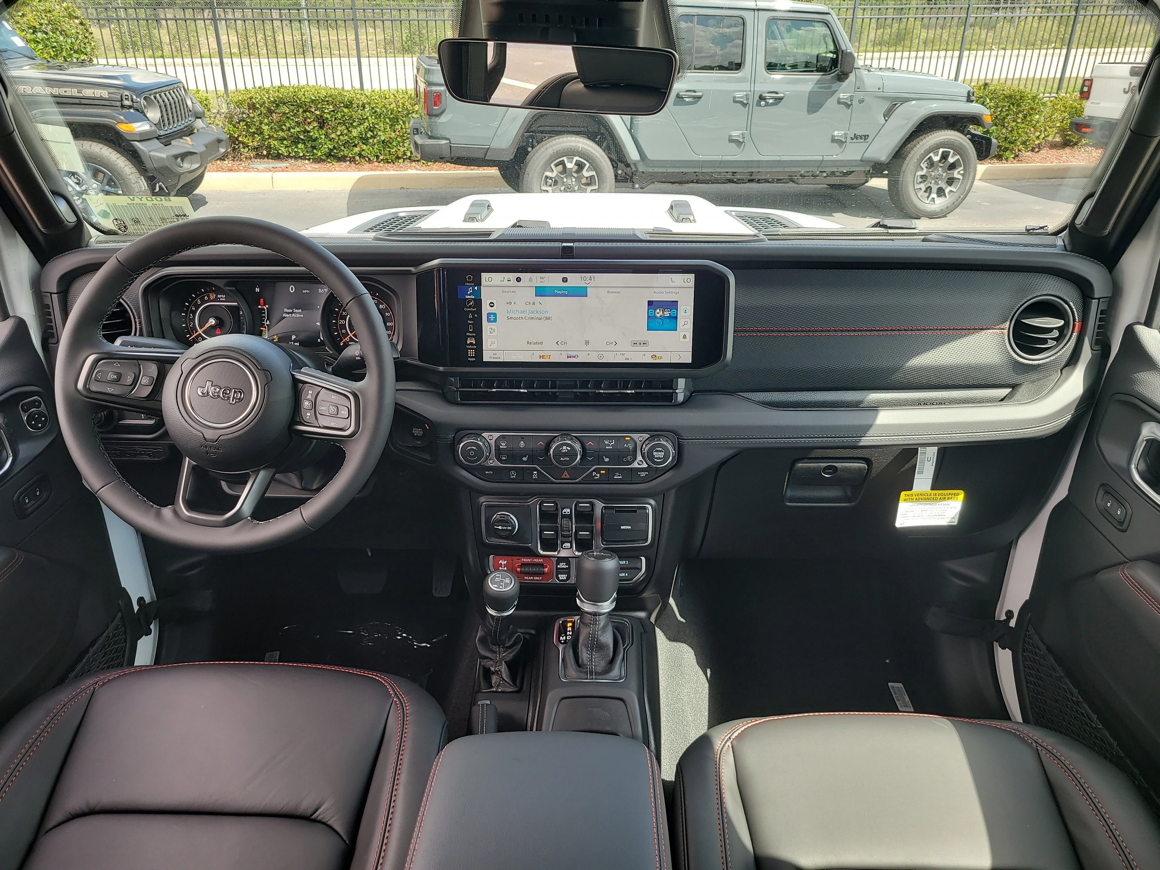 New 2026 Bright White Clearcoat Jeep Rubicon X image 11