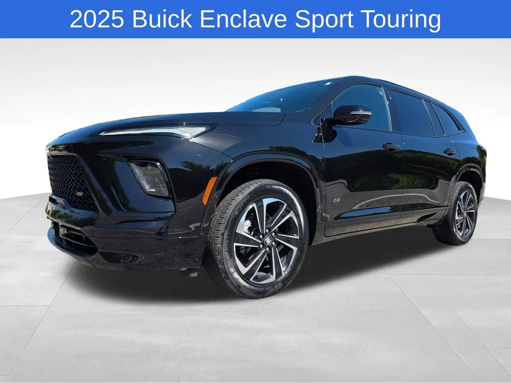 Used 2025 Ebony Twilight Metallic Buick Sport Touring image 10