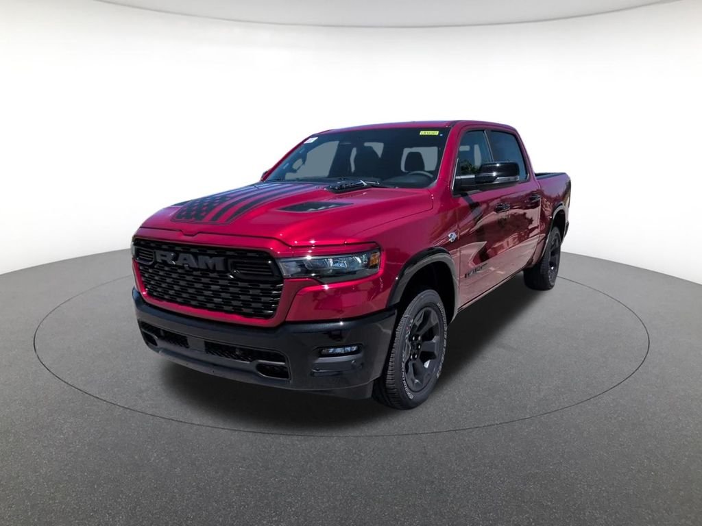 New 2026 Molten Red Pearl-Coat Exterior Paint RAM Big Horn image 3