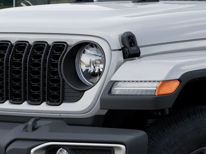 New 2026 Bright White Clear-Coat Exterior Paint Jeep Sport S image 39