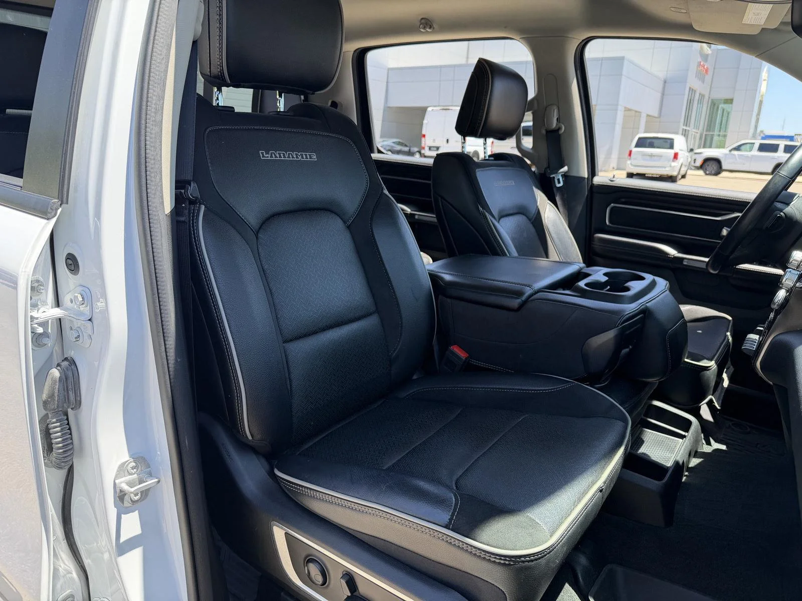 Used 2022 Bright White Clearcoat Ram Laramie image 20