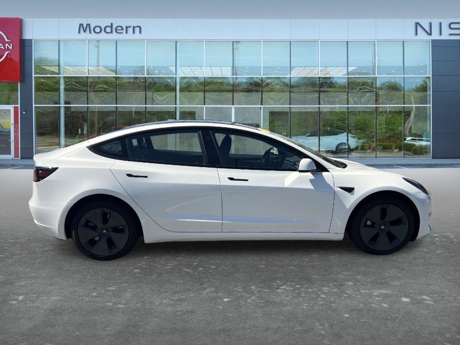 Used 2023 Pearl White Multi-Coat Tesla Base image 4