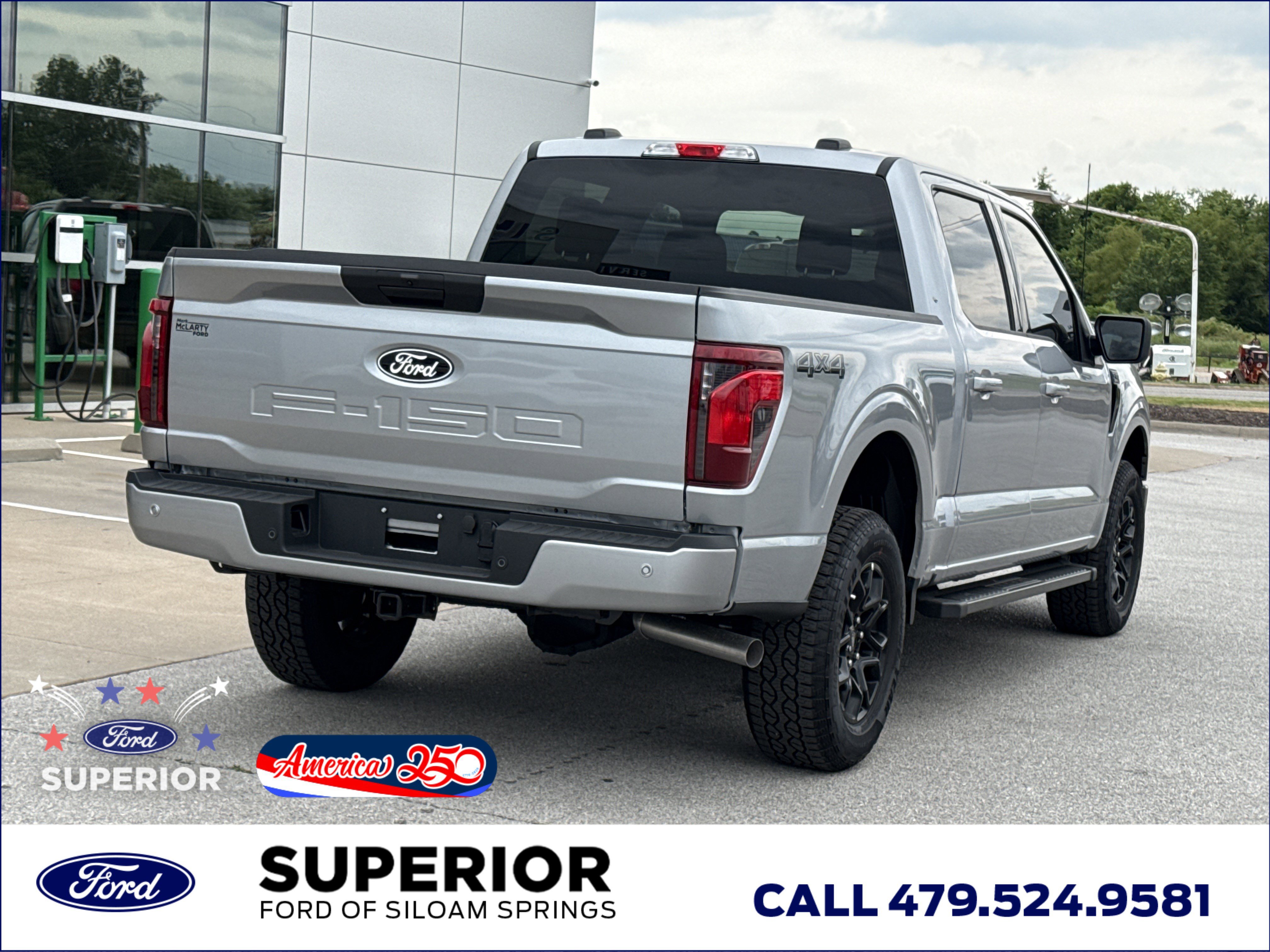 New 2026 Iconic Silver Metallic Ford XLT 4WD image 3