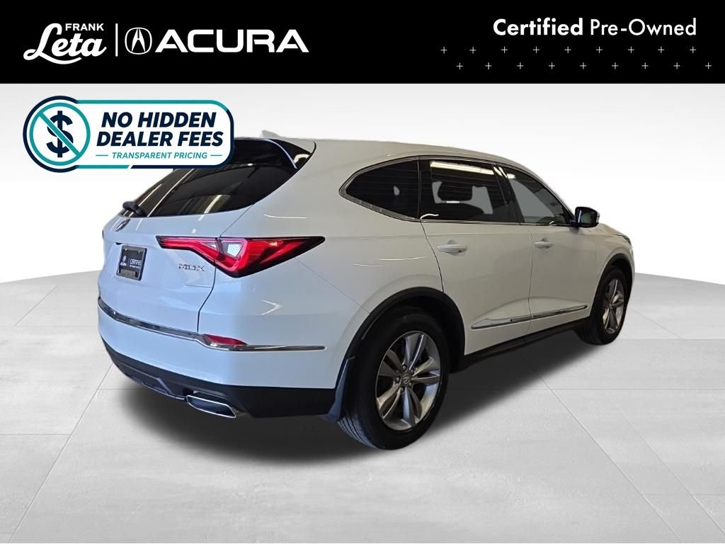 Certified Used 2023 Platinum White Pearl Acura  image 6