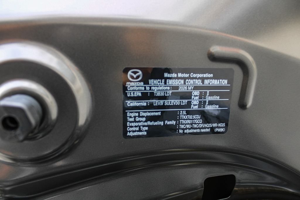 New 2026 Machine Gray Metallic Mazda 2.5 S Select AWD image 13