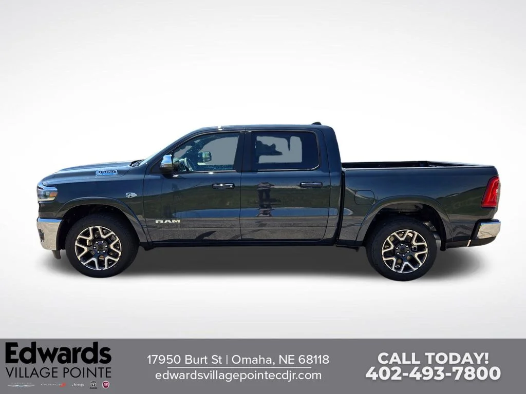 New 2026 Forged Blue Metallic Exterior Paint RAM Laramie image 6