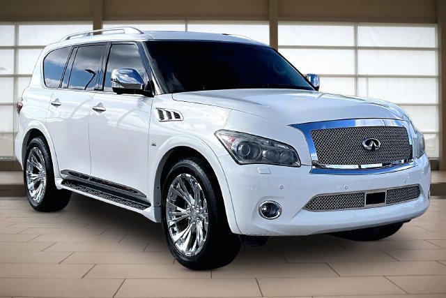 Used 2014 White INFINITI  image 11