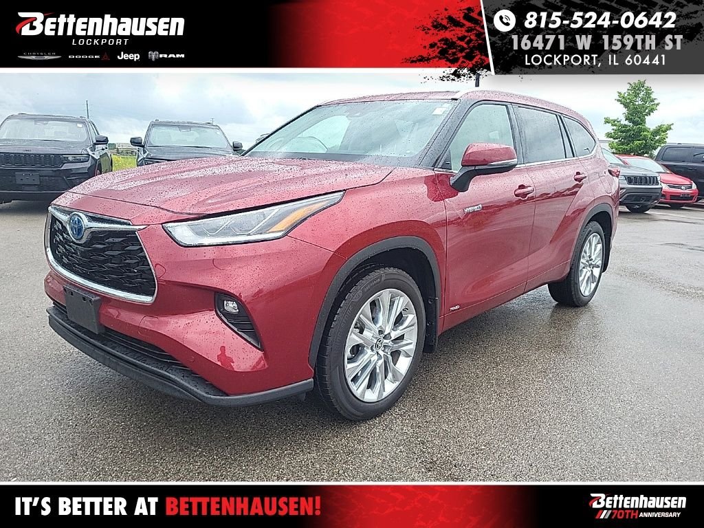 Used 2021 Red Toyota Limited image 1