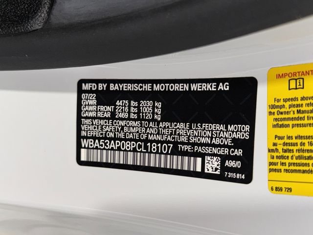 Used 2023 Mineral White Metallic BMW 430i image 34