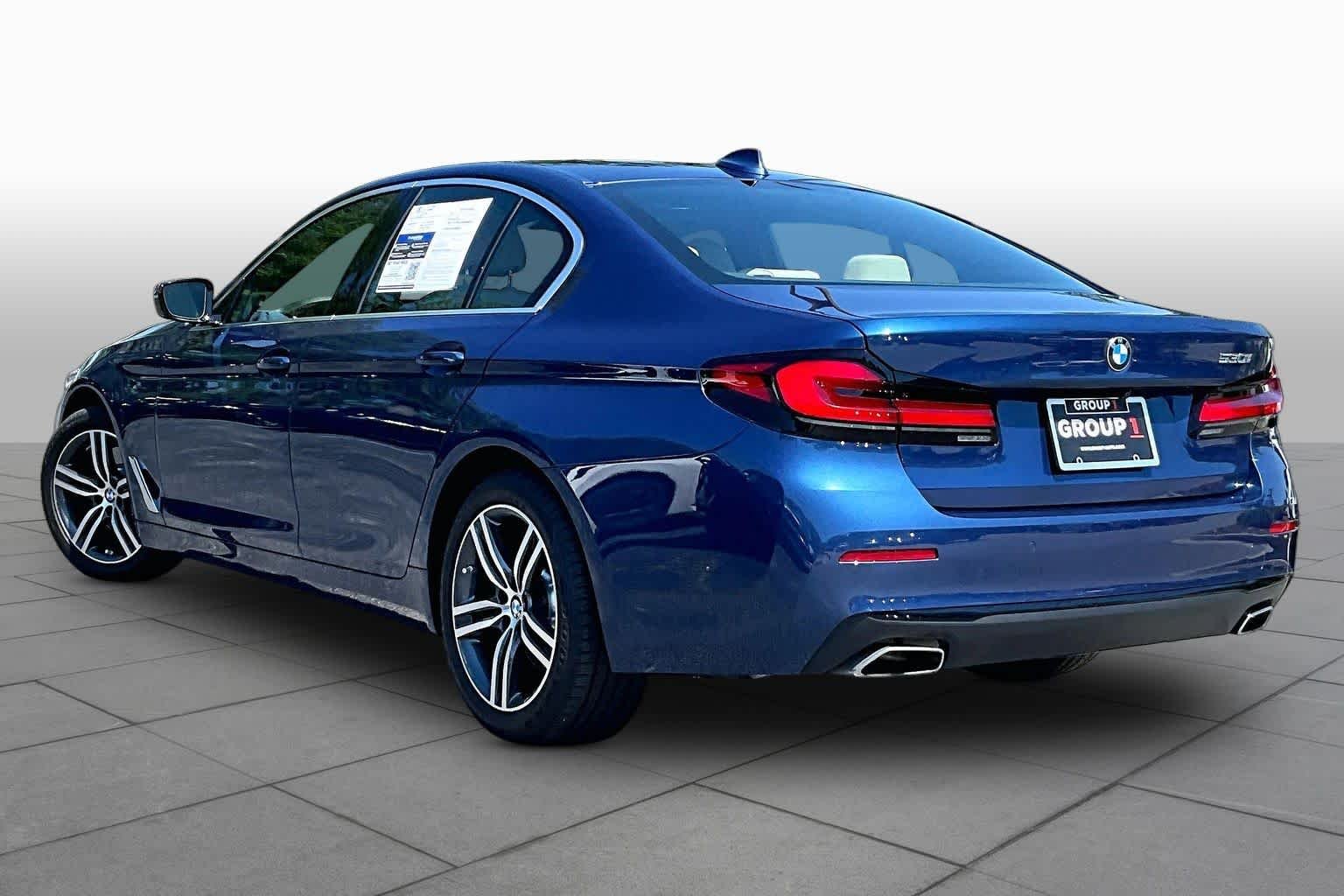Certified Used 2023 Phytonic Blue Metallic BMW 530i image 12