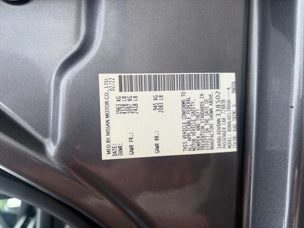 Used 2022 Gray Nissan 2.5 SV image 29