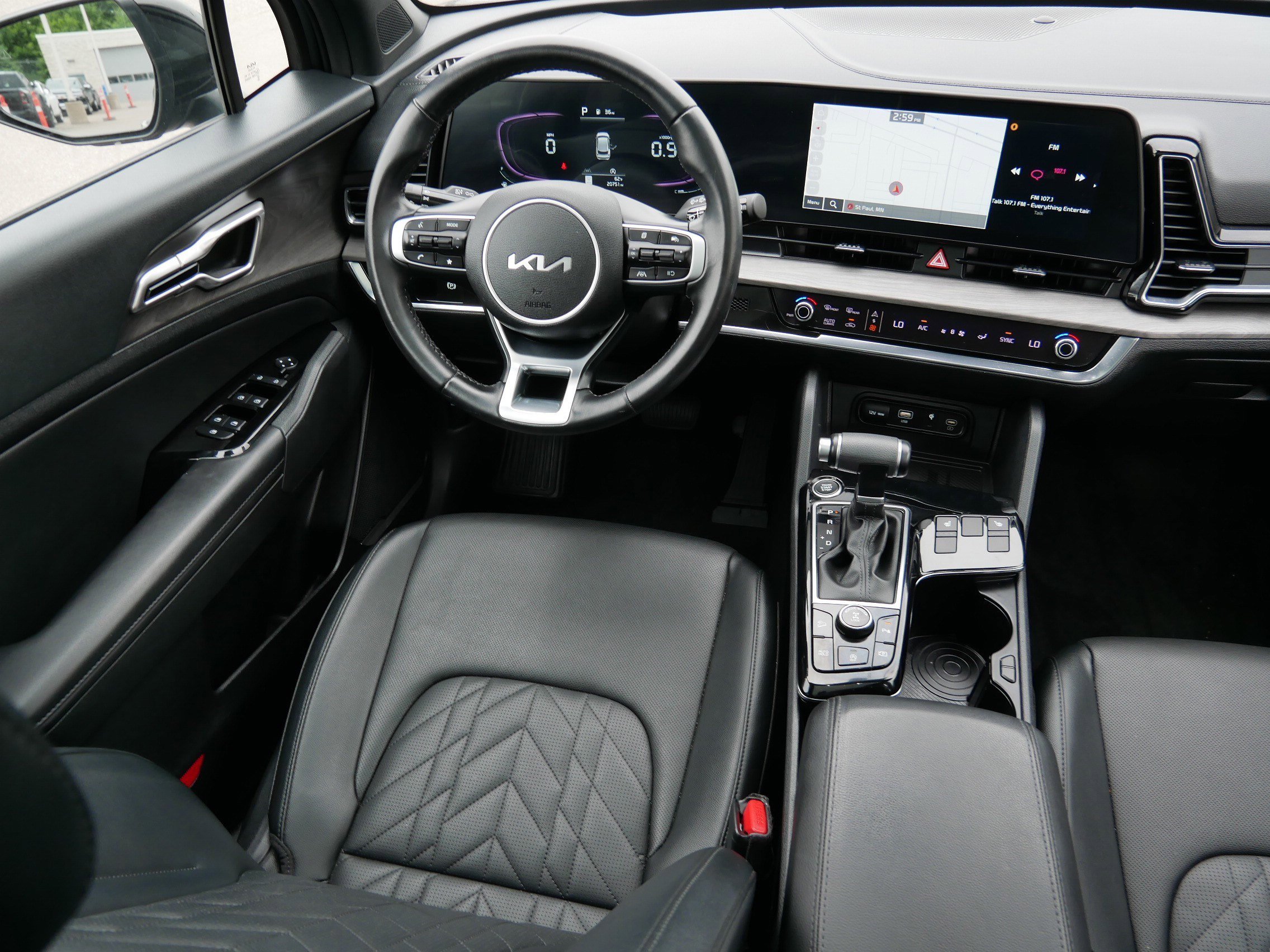 Used 2023 Gravity Gray Kia X-Line image 9