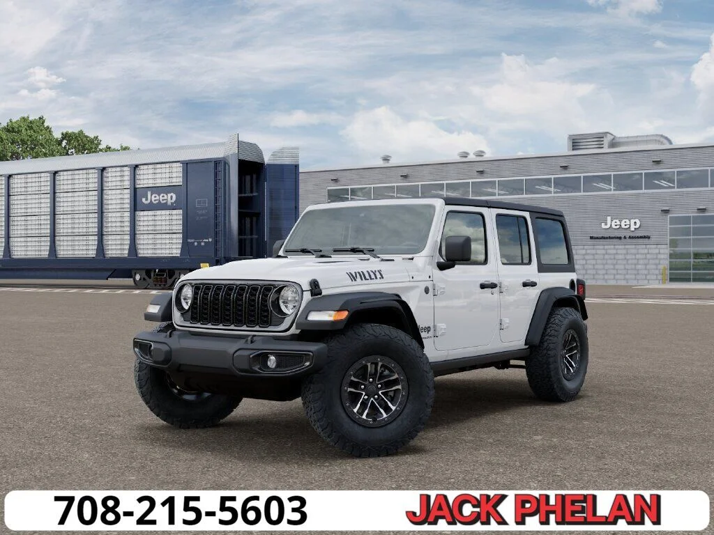 New 2026 Bright White Clear-Coat Exterior Paint Jeep Willys image 1