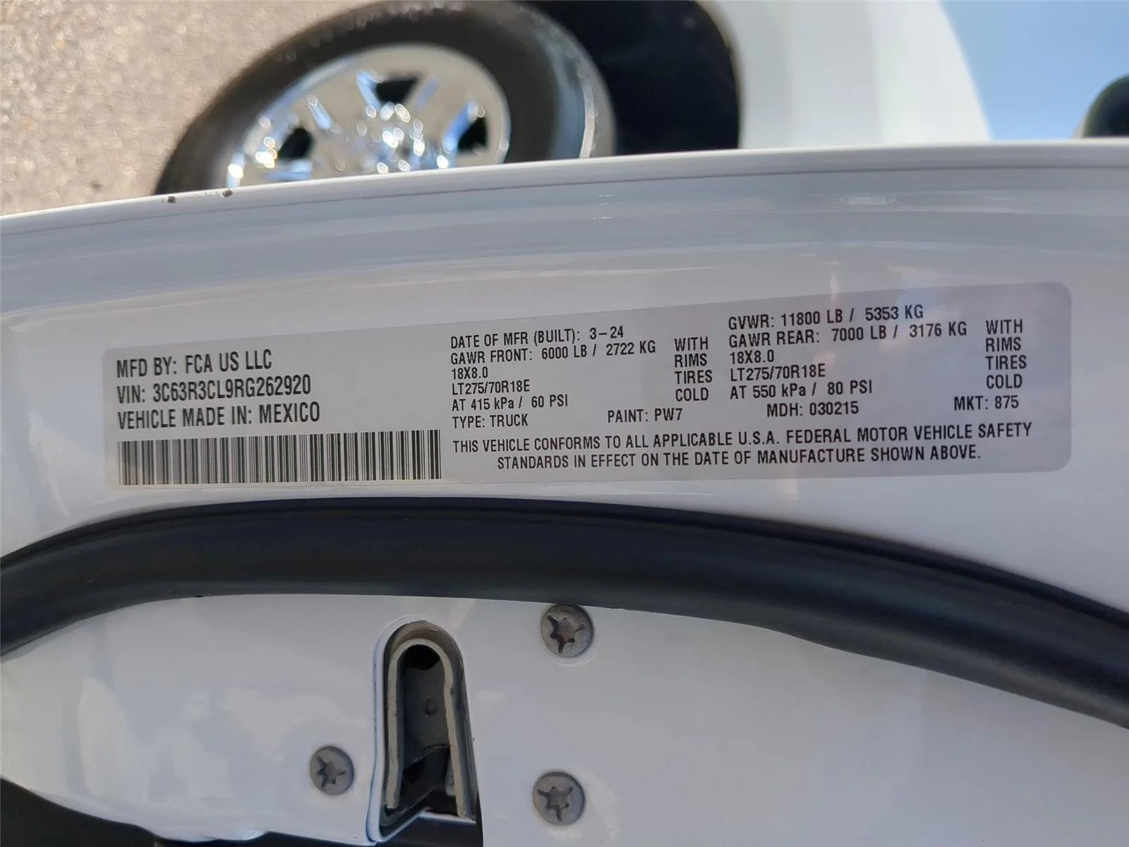 Used 2024 Bright White Clearcoat Ram Tradesman image 35