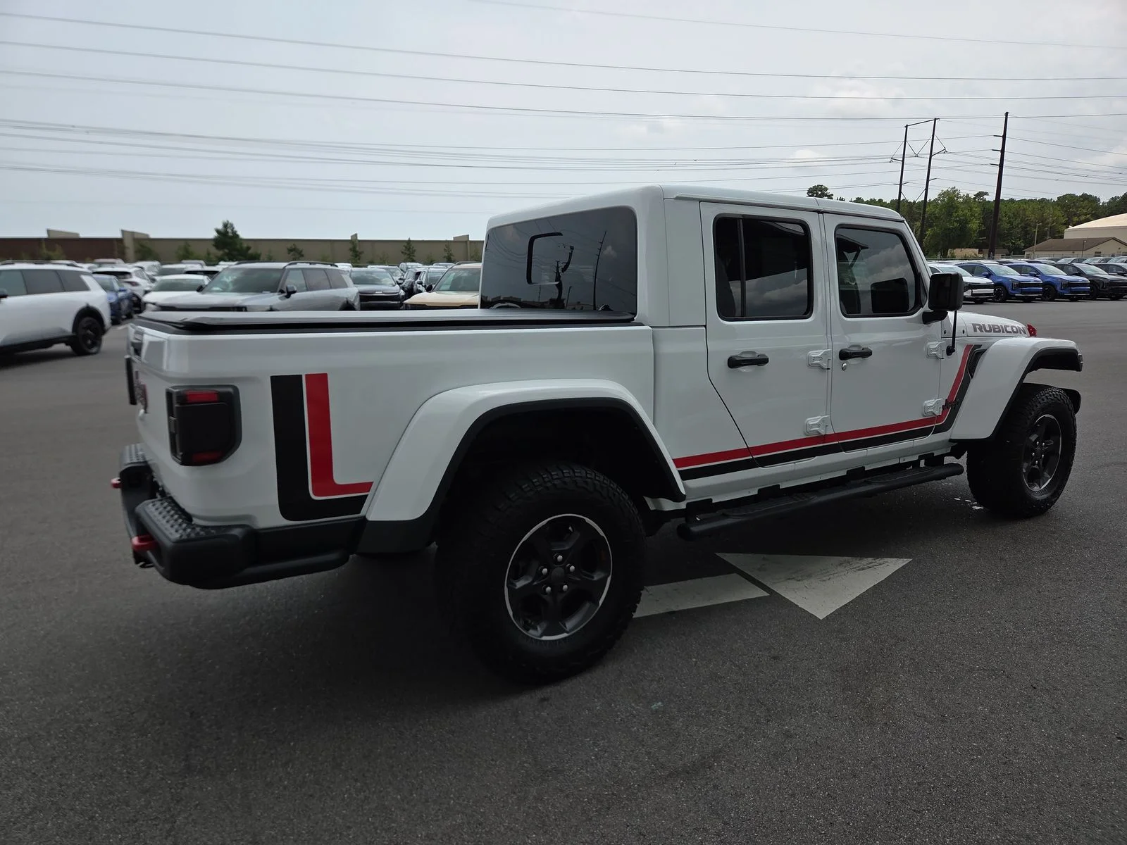 Used 2023 Bright White Clearcoat Jeep Rubicon image 6
