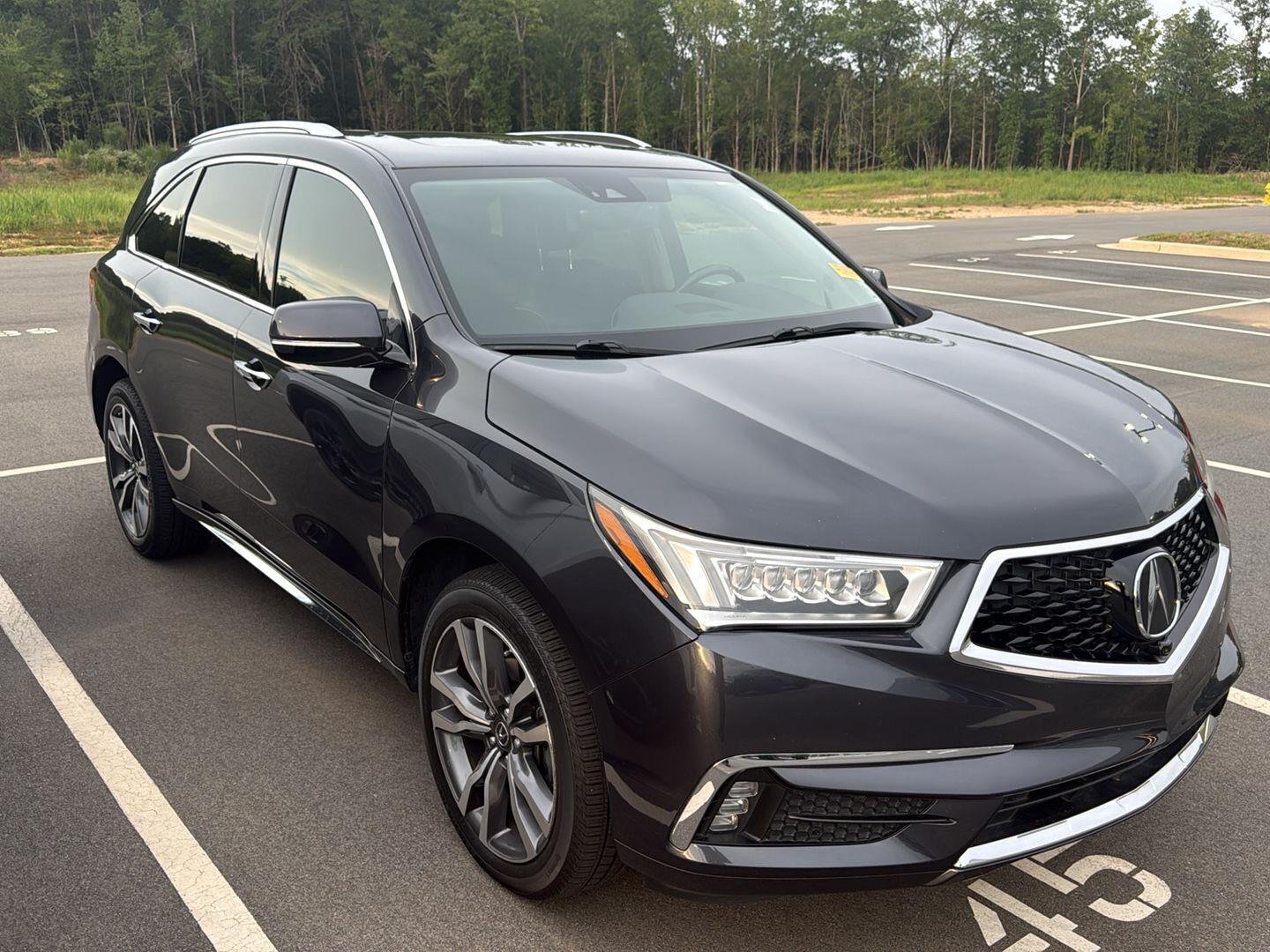 Used 2019 Gunmetal Metallic Acura w/Advance Pkg image 3