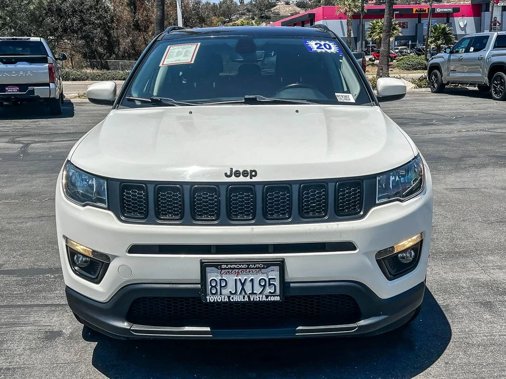 Used 2020 Jeep Compass Altitude with VIN 3C4NJCBB0LT140852 for sale in Chula Vista, CA