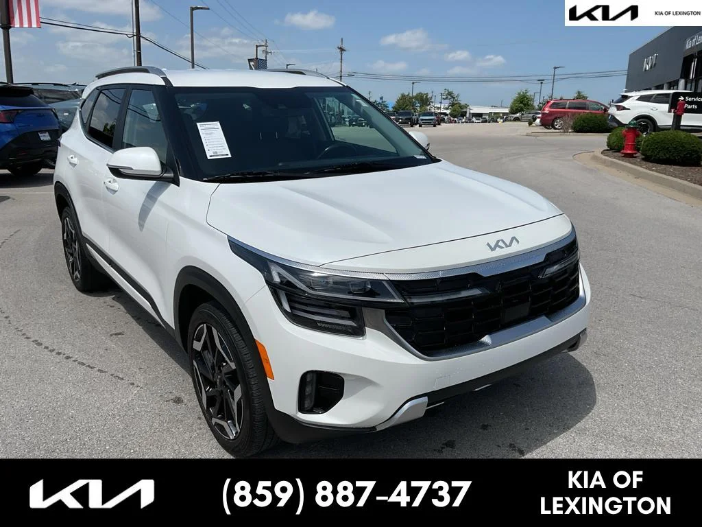 Used 2024 Snow White Pearl Kia SX image 1