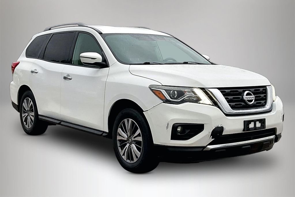 Used 2018 Glacier White Nissan SV image 1