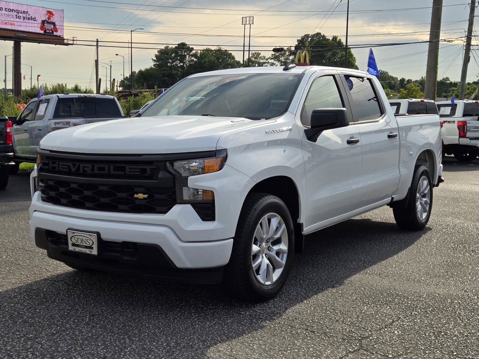 Used 2025 Summit White Chevrolet Custom image 2
