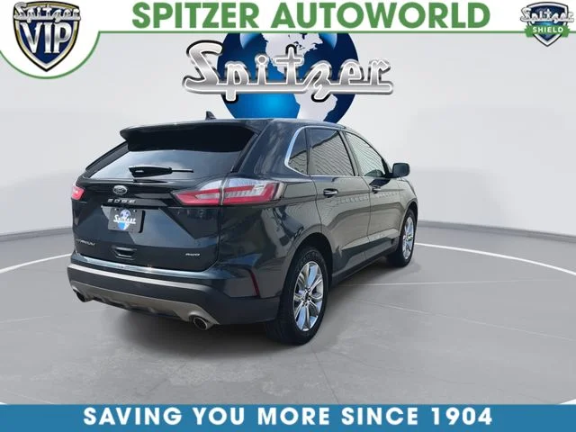 Certified Used 2024 Blue Ford Titanium image 9