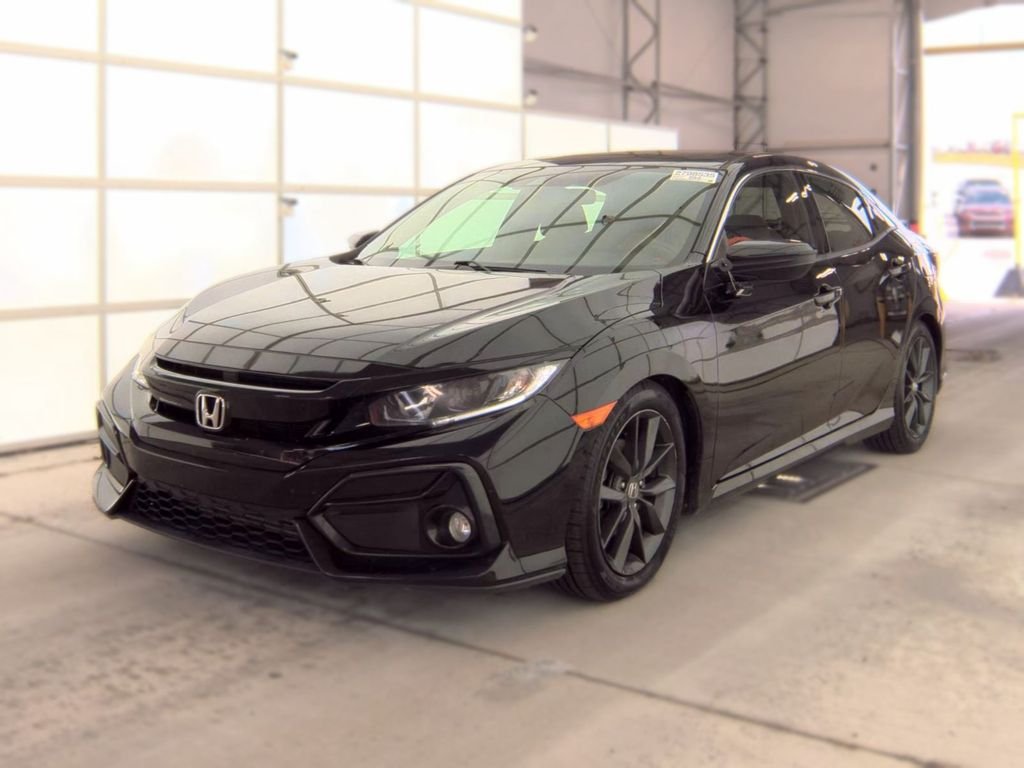 Used 2021 Crystal Black Pearl Honda EX image 1