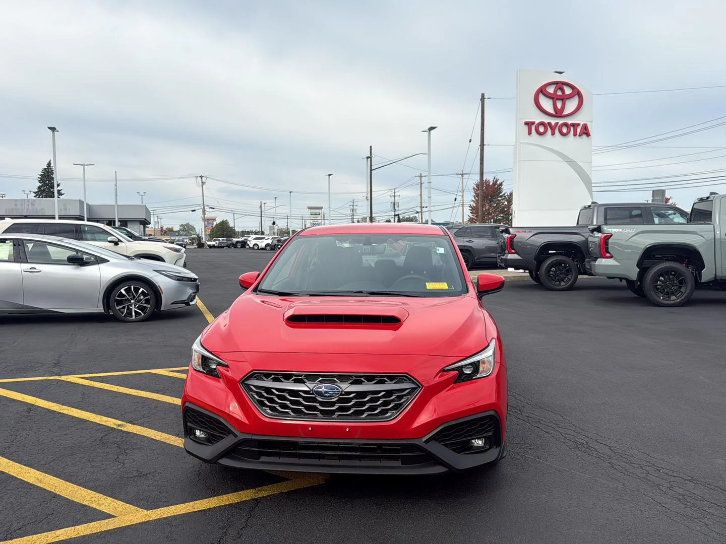 Used 2022 Ignition Red Subaru Premium image 8