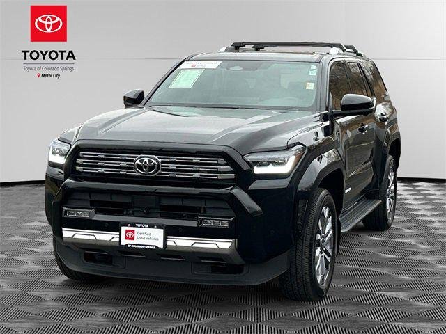 Certified Used 2025 Black Toyota Limited image 2