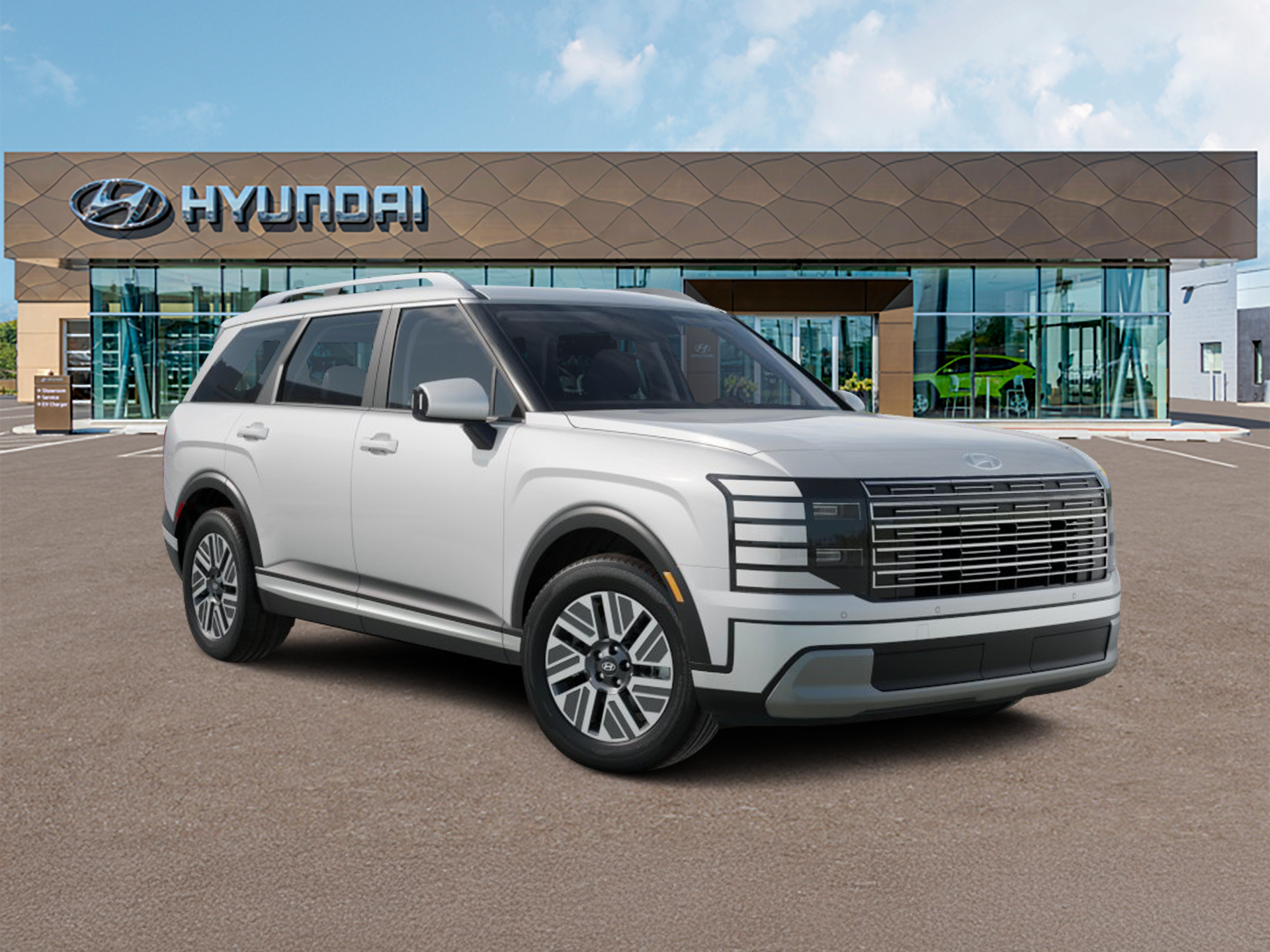 New 2026 White Hyundai SEL 8P image 7