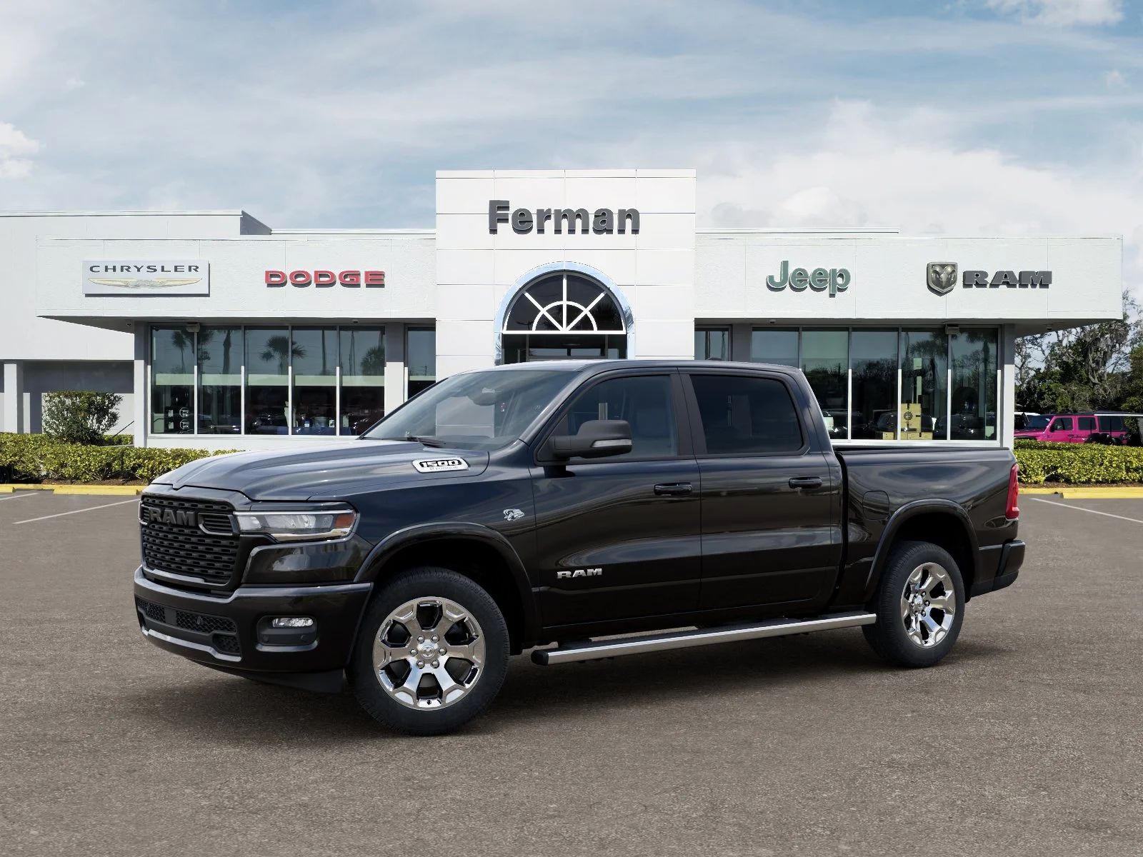 New 2026 Diamond Black Crystal Pearlcoat RAM Big Horn/Lone Star image 33