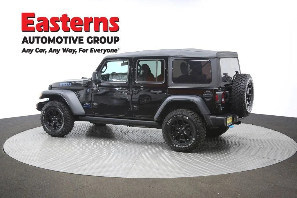 Certified Used 2023 Black Jeep Willys 4xe image 66