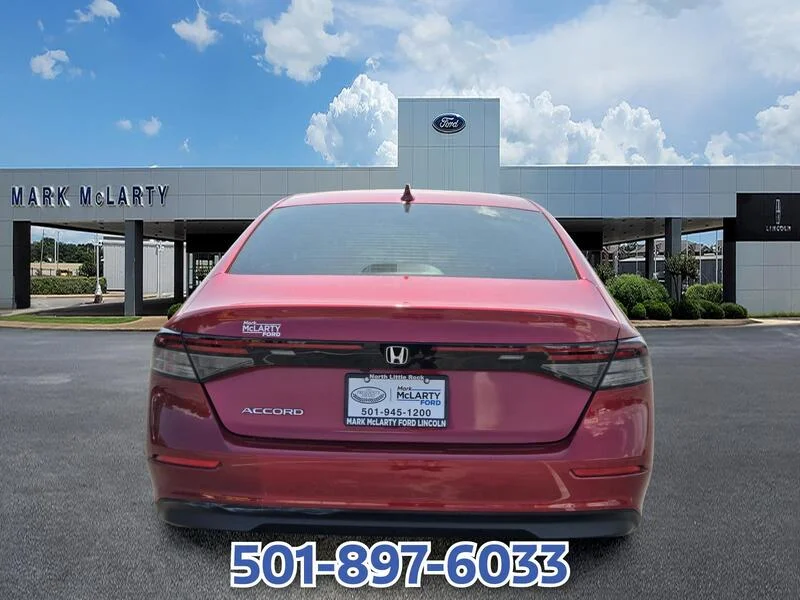 Used 2024 Radiant Red Metallic Honda EX CVT image 4