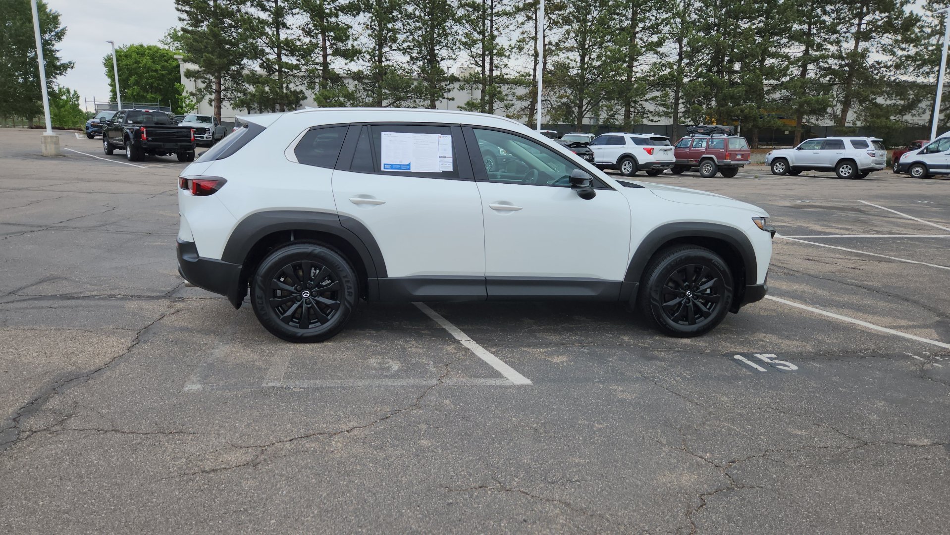 Used 2025 Wind Chill Pearl Mazda 2.5 S Premium Package image 15