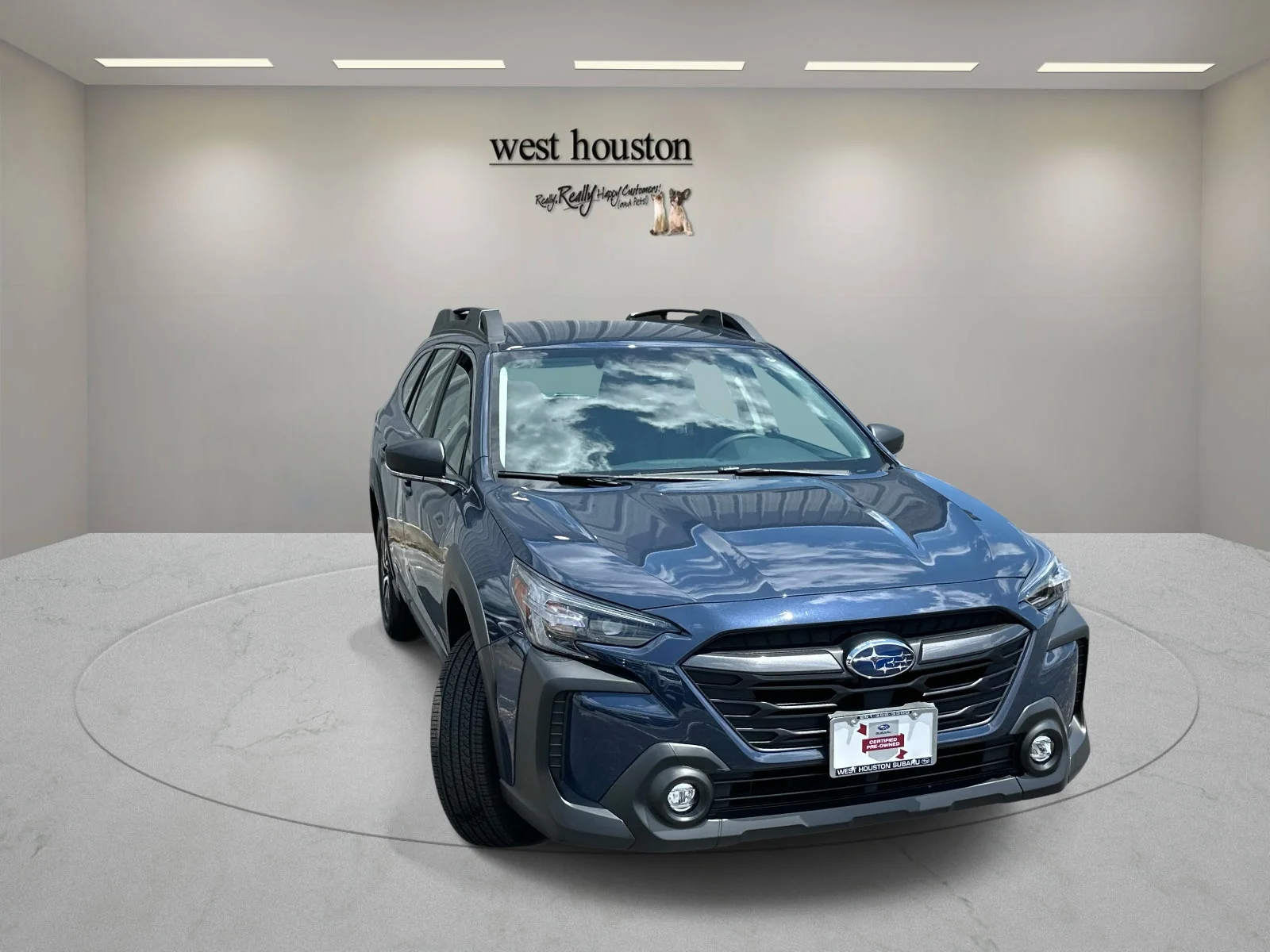 Certified Used 2025 Cosmic Blue Pearl Subaru BASE image 3