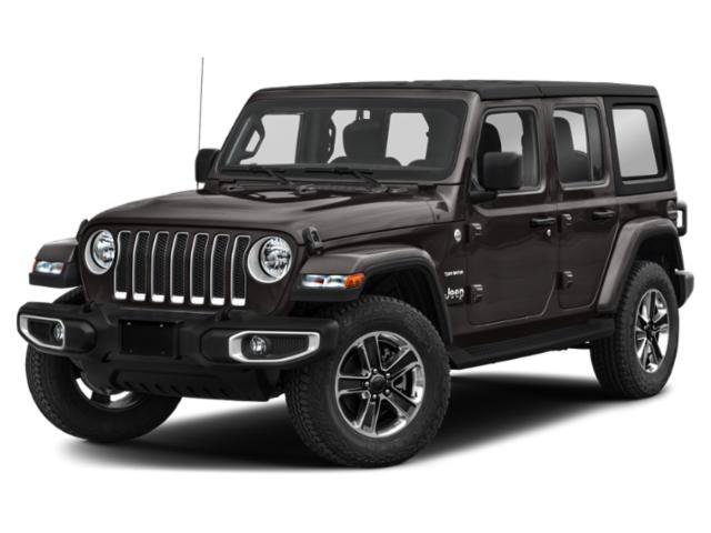 Used 2018 Granite Crystal Metallic Clearcoat Jeep Sahara image 1