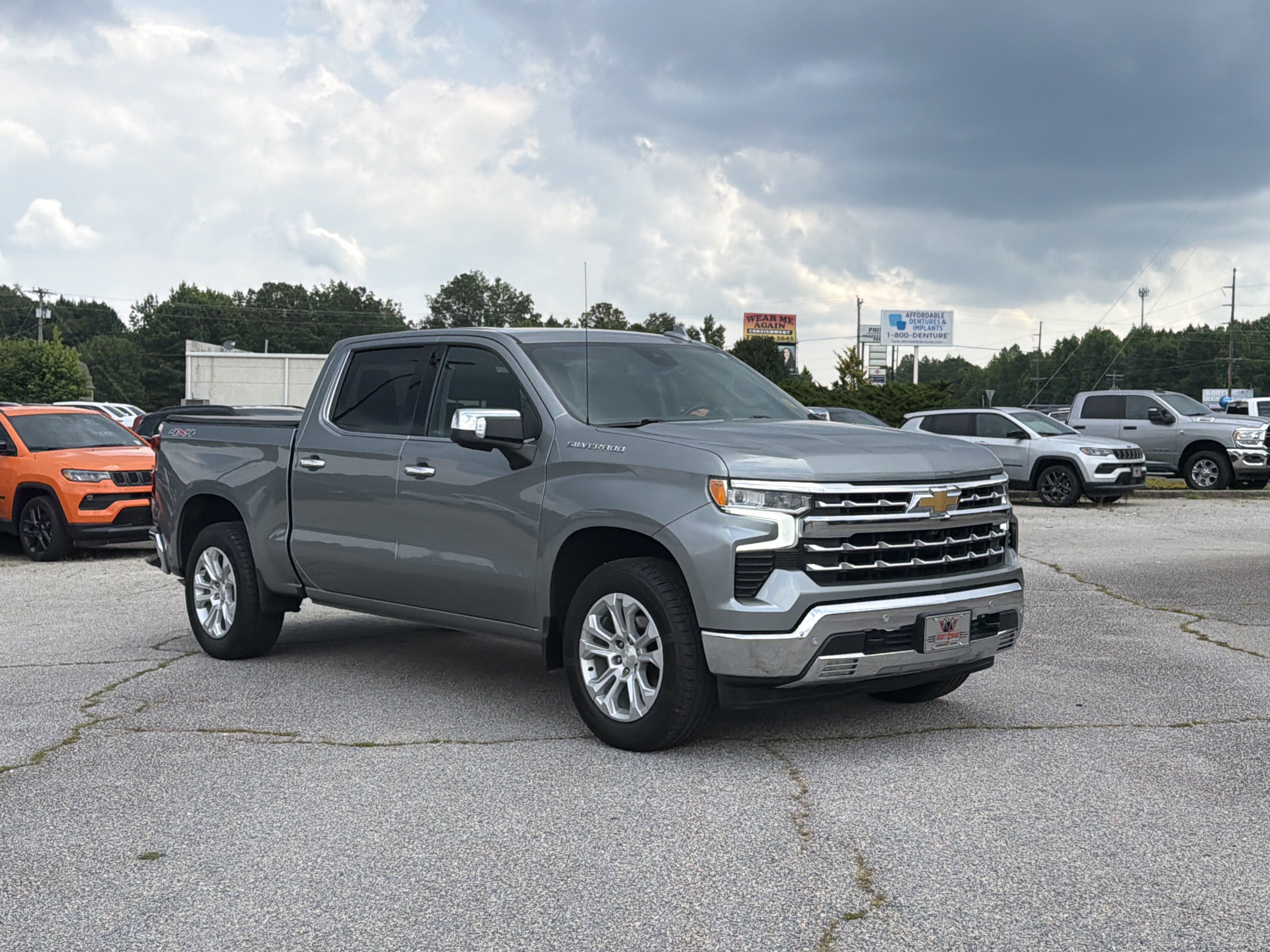 Used 2023 Sterling Gray Metallic Chevrolet LTZ image 2